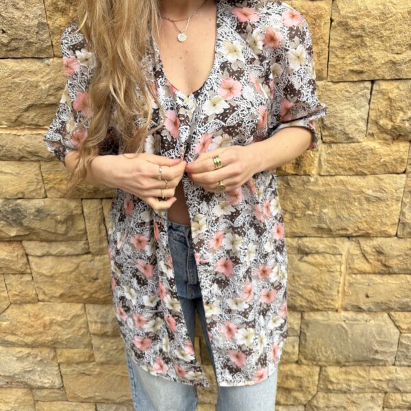VINTAGE ΠΟΥΚΑΜΙΣΟ FLORAL